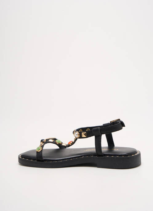 Sandale/Pantofi decupați negru LES TROPEZIENNES PAR M.BELARBI fată