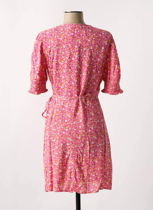 Rochie scurtă roz PIECES femeie