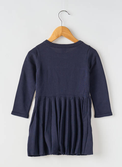 Rochie midi albastru PETIT BATEAU fată