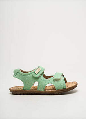 Sandale/Pantofi decupați verde NATURINO băiat