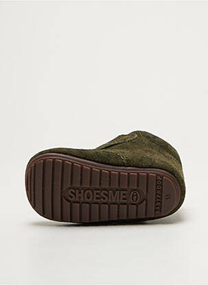 Ghete închidere cu fermoar vârf rotund verde SHOESME băiat