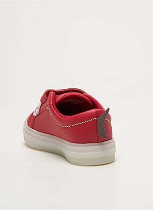 Adidași închidere cu șireturi vârf rotund roșu CLARKS băiat