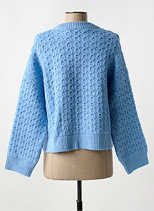 Pulover guler rotund albastru VERO MODA femeie