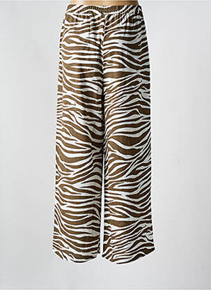 Pantalon larg maro VERO MODA femeie