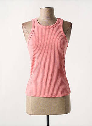 Maiou guler rotund portocalie VERO MODA femeie