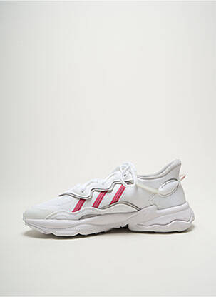 Adidași vârf rotund toc plat până la 3 cm alb ADIDAS femeie