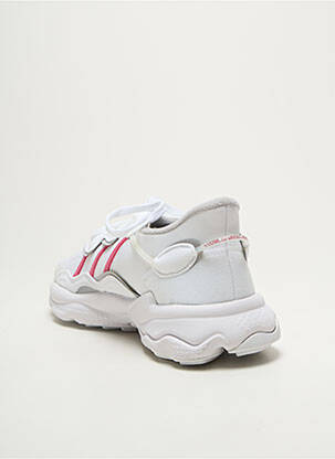 Adidași vârf rotund toc plat până la 3 cm alb ADIDAS femeie