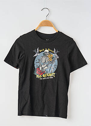 Tricou negru JACK & JONES băiat