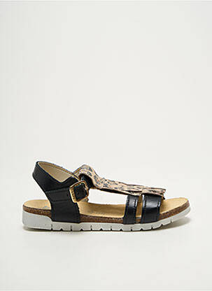 Sandale/Pantofi decupați negru BOPY fată