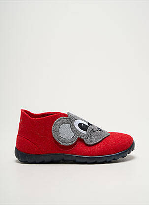 Papuci/pantofi de casă vârf rotund vârf rotund roșu SUPERFIT copil