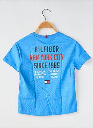 Tricou guler rotund albastru TOMMY HILFIGER băiat
