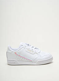 Adidași vârf rotund vârf rotund alb ADIDAS copil