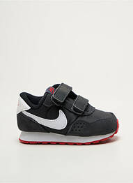 Adidași închidere cu șireturi vârf rotund negru NIKE garcon