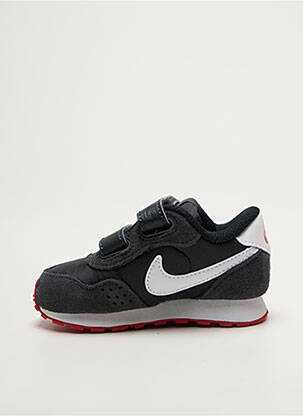 Adidași închidere cu șireturi vârf rotund negru NIKE băiat