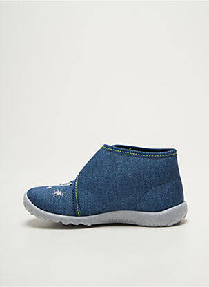 Papuci/pantofi de casă vârf rotund vârf rotund albastru SUPERFIT băiat