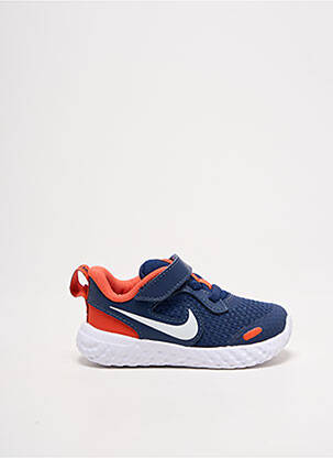 Adidași vârf rotund vârf rotund albastru NIKE copil