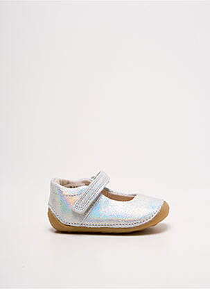 Balerine argintiu CLARKS fată