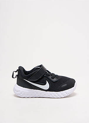 Adidași vârf rotund vârf rotund negru NIKE copil