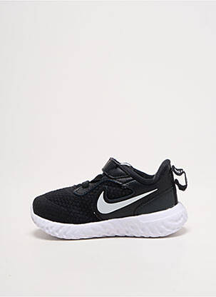 Adidași vârf rotund vârf rotund negru NIKE copil