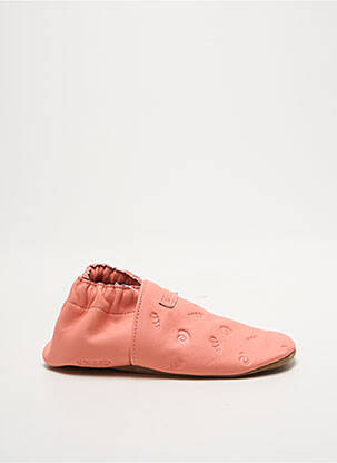 Papuci/Pantofi de casă roz ROBEEZ fată