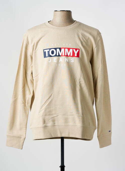Hanorac bej TOMMY HILFIGER bărbat