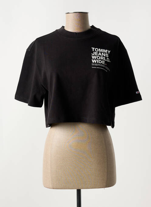 Tricou negru TOMMY HILFIGER femeie