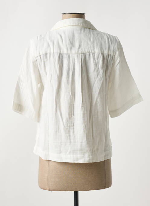 Cămașă alb PIECES femeie