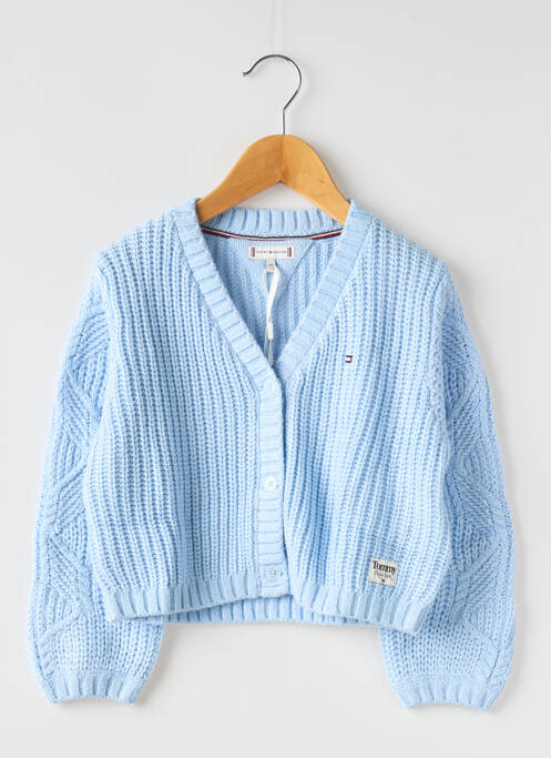 Vestă cu mâneci lungi albastru TOMMY HILFIGER fată