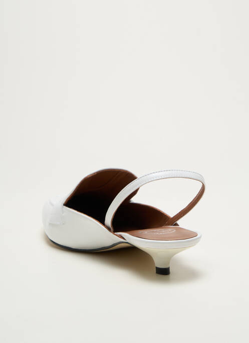 Mocasini alb SARENZA femeie