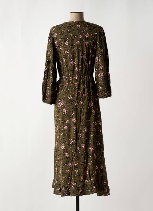 Rochie lungă verde PIECES femeie