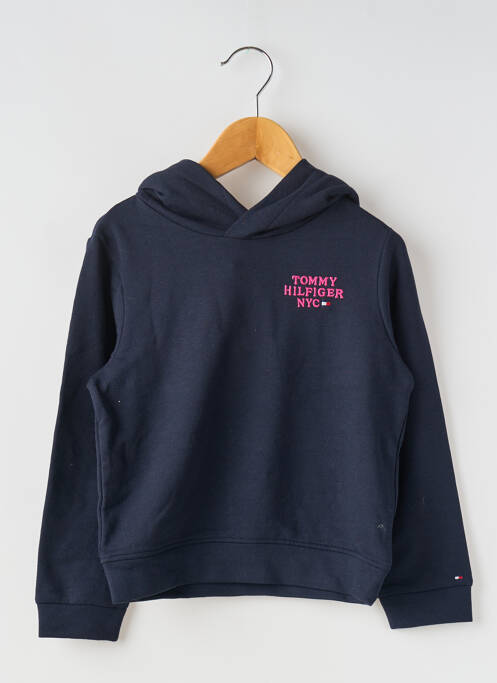 Hanorac cu glugă albastru TOMMY HILFIGER fată