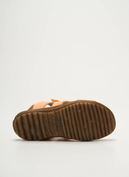 Sandale/Pantofi decupați portocaliu NATURINO copil