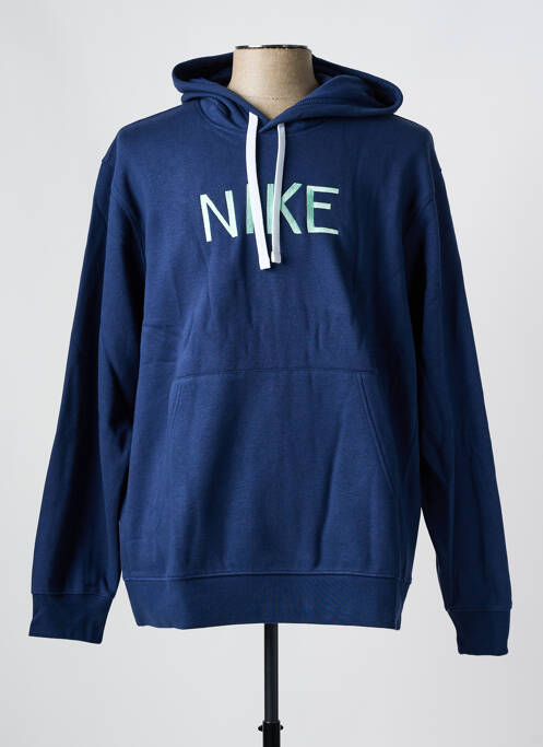 Hanorac cu glugă albastru NIKE bărbat