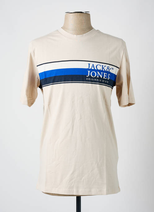 Tricou gri JACK & JONES bărbat