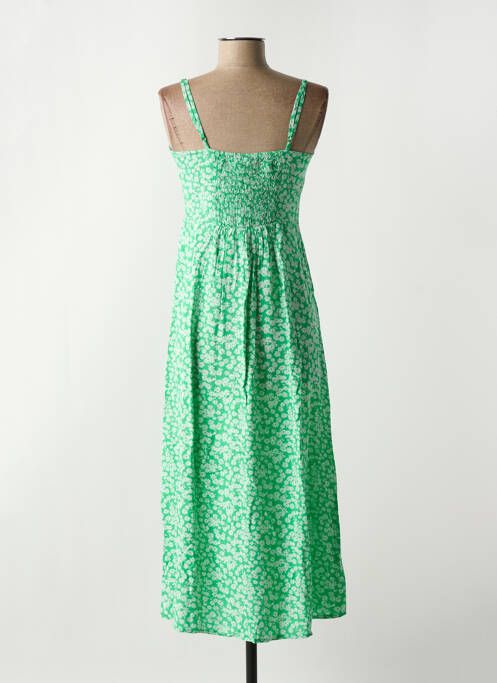 Rochie midi verde PIECES femeie