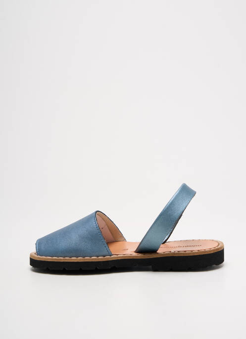 Sandale/Pantofi decupați argintiu MINORQUINES fată