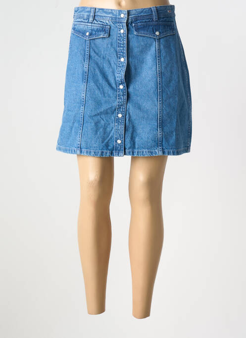 Fustă mini albastru TOMMY HILFIGER femeie