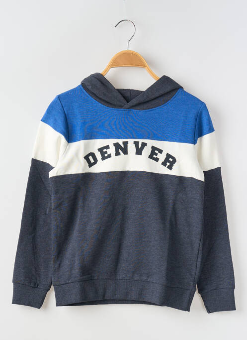 Hanorac cu glugă albastru NAME IT băiat