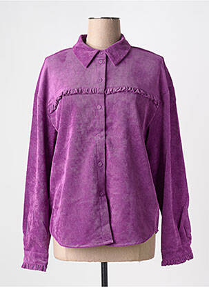 Cămașă violet VILA femeie