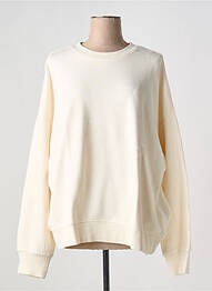Hanorac guler rotund alb LEVIS femme