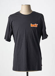 Tricou guler rotund negru LEVIS bărbat