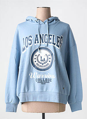 Hanorac cu glugă albastru NOISY MAY femeie