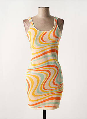 Rochie scurtă portocaliu NOISY MAY femeie