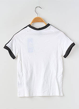 Tricou guler rotund alb ADIDAS copil