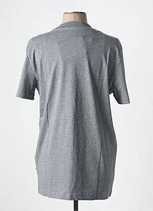 Tricou guler rotund gri SELECTED bărbat