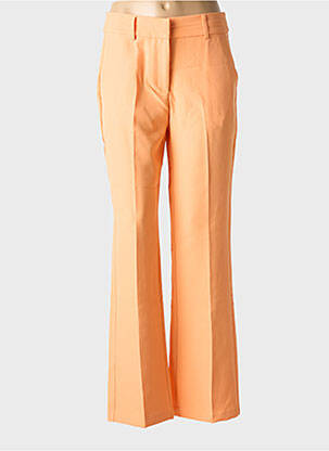 Pantalon drept portocalie Y.A.S femeie