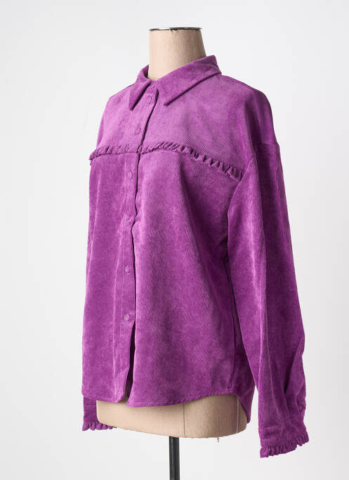 Cămașă violet VILA femeie