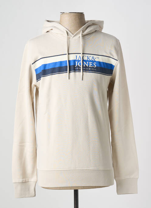 Hanorac cu glugă gri JACK & JONES bărbat