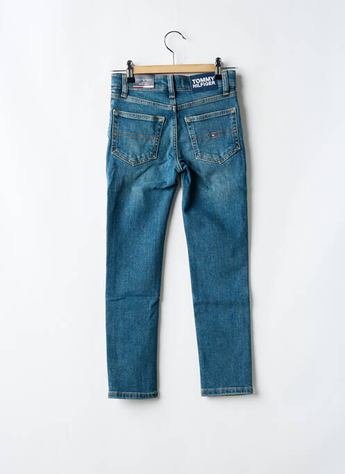 Blugi cu croială slim albastru TOMMY HILFIGER băiat