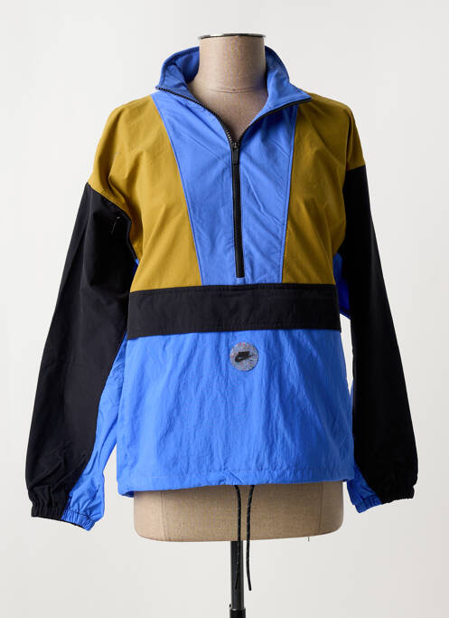 Jachetă vânt albastru NIKE femeie